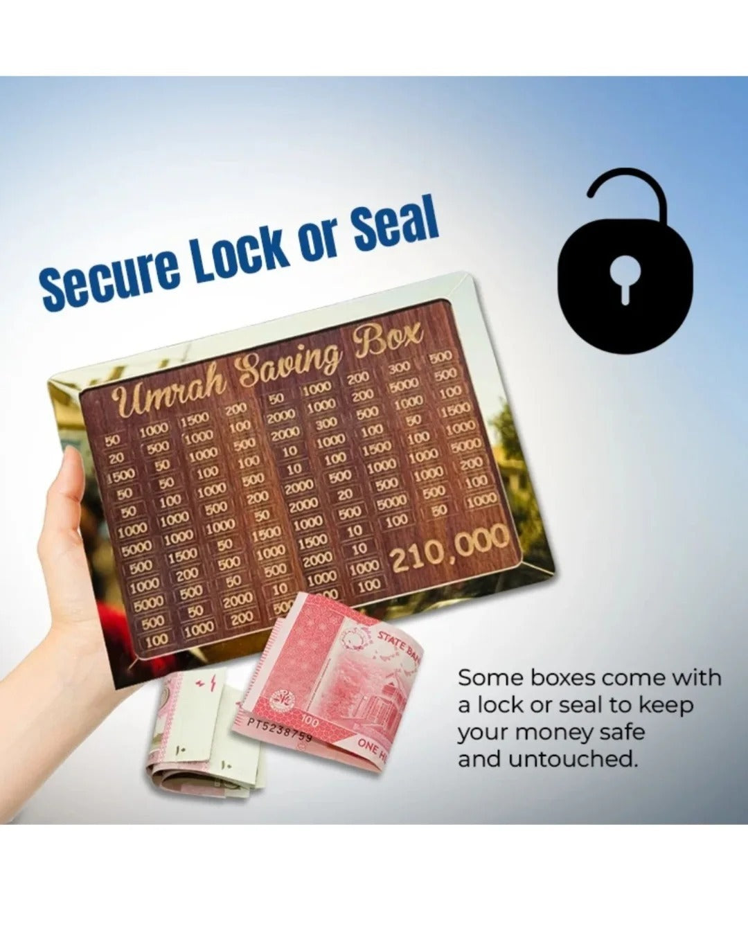 Umrah Saving Box – Box For Umrah Saving | Umrah Saving Box – Best Quality Umrah Saving Box